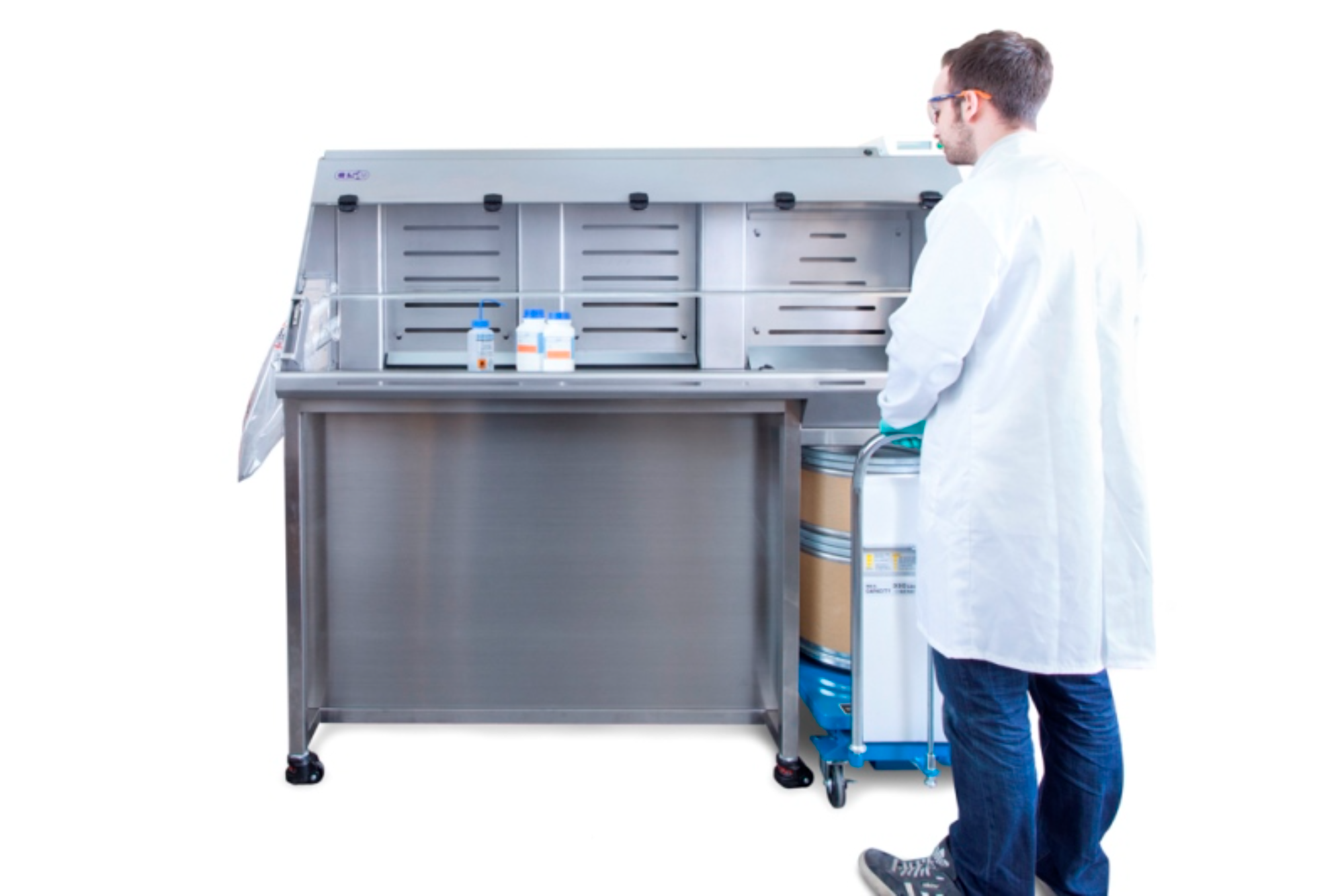 Powder Contamination Box Bulk Powder Containment Enclosures | Envirosafe Ireland
