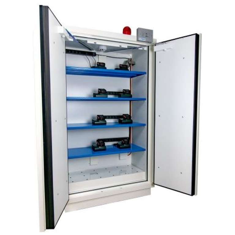Dynamic Security Cabinets for Lithium-ion Battery Storage | Envirosafe ...