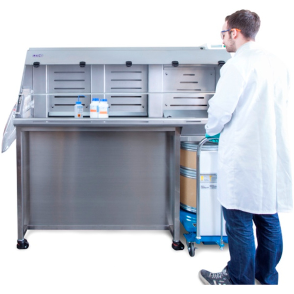 Powder Contamination Box Bulk Powder Containment Enclosures | Envirosafe Ireland