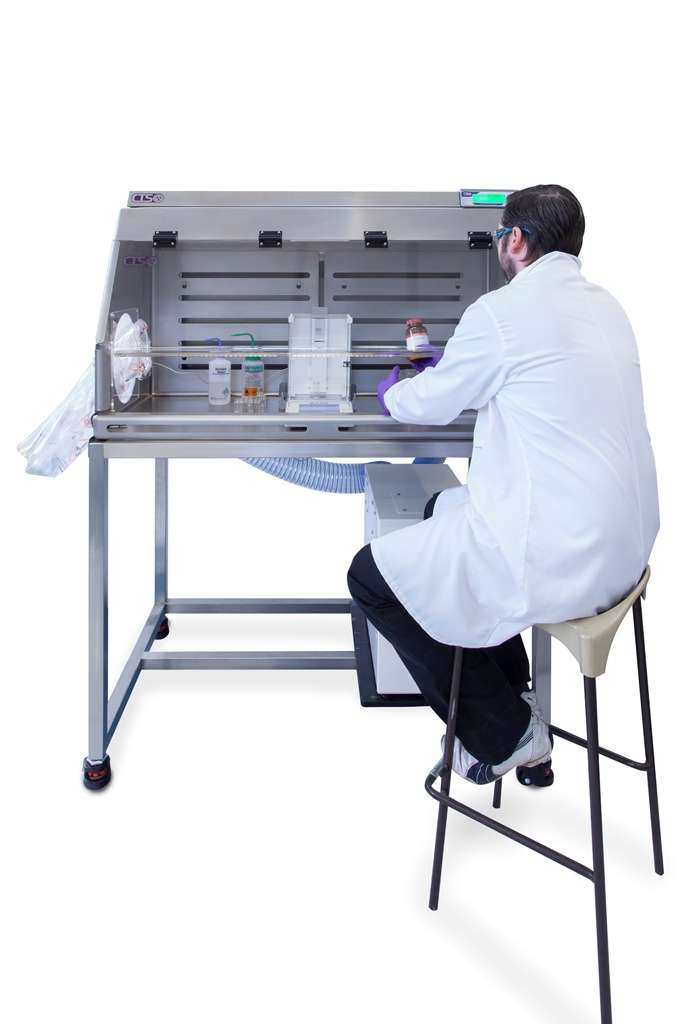High Potency Powder Balance Enclosure VBE - Stainless Steel - Image 2