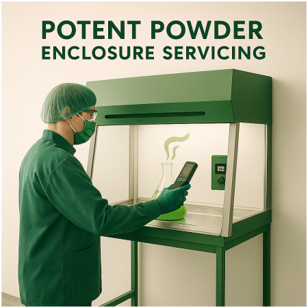 Potent Powder Enclosure Servicing