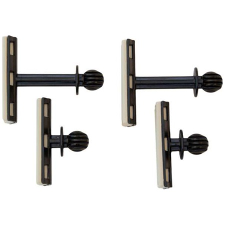 SideBridge Wall Mount – 4-Pack for ZipWall Dust Barriers