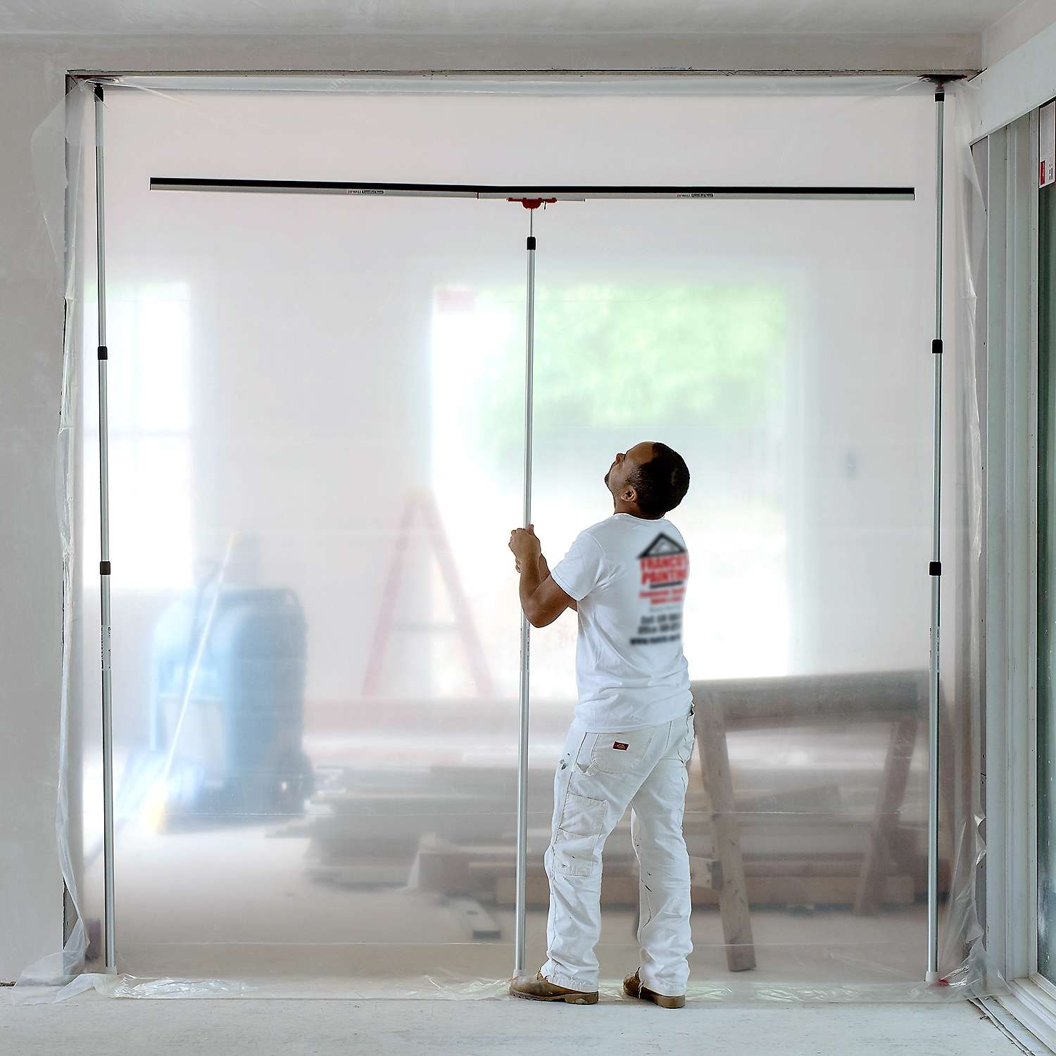 Span™ Adjustable Tapeless Seal for ZipWall Dust Barriers - Image 4