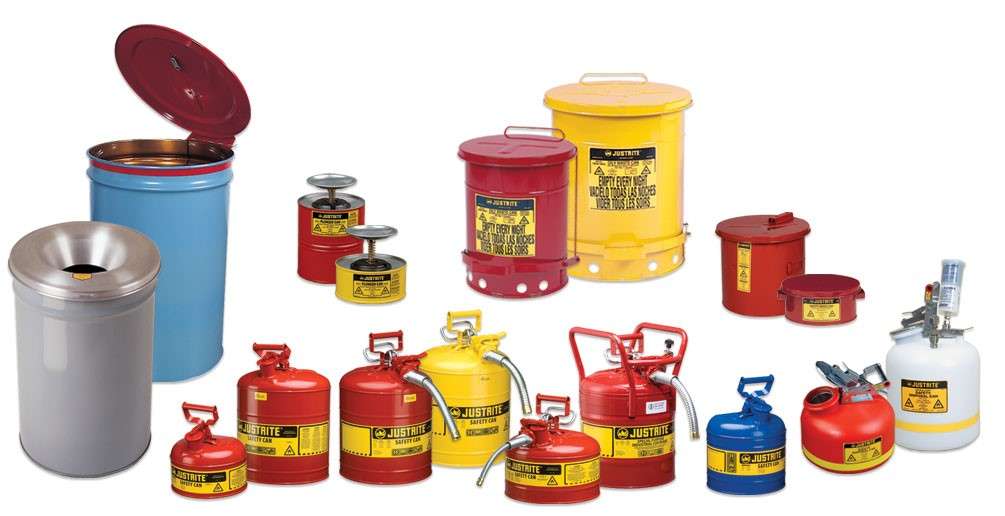 Solvent Safety Cans & Containers